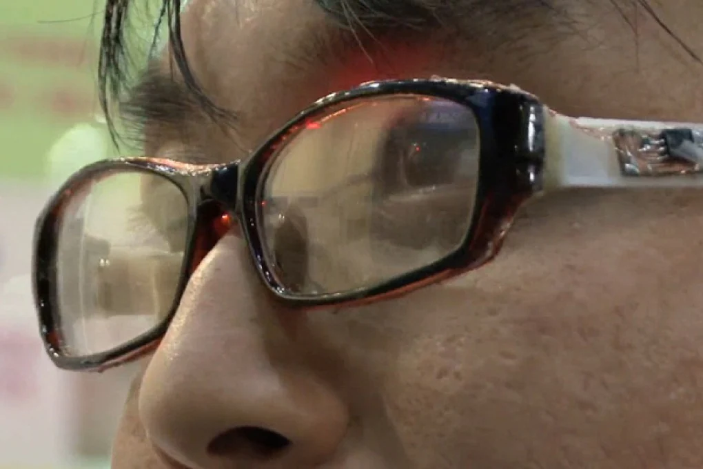 Il navigatore GPS è negli occhiali