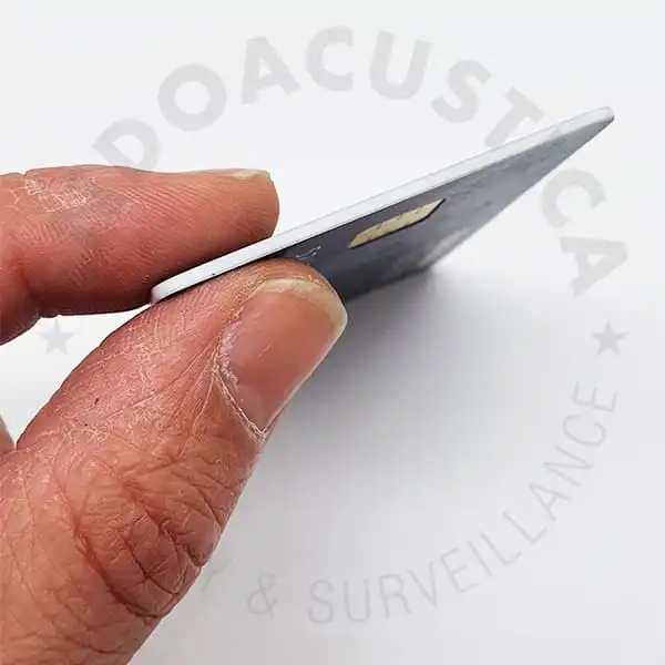 Microregistratore Carta di Credito REC-CARD: Registrazioni Discrete e Sicure