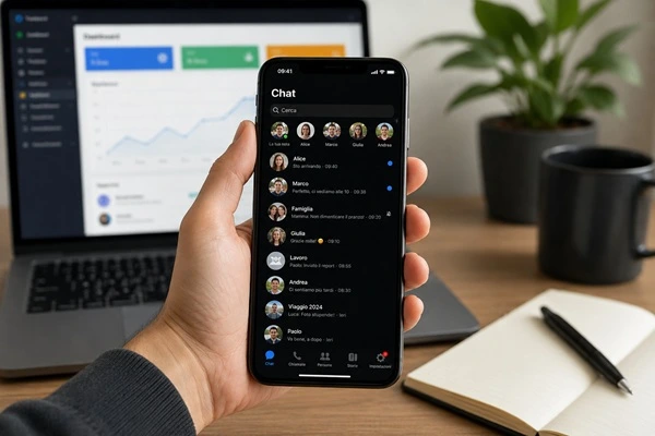 Come Funziona il Monitoraggio di Chat e Social Network su uno Smartphone di Monitoraggio