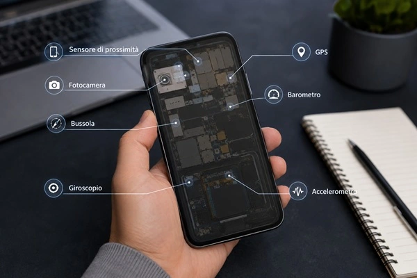 I Sensori di uno Smartphone: A Cosa Servono e Come Migliorano il Monitoraggio