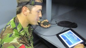 جهاز iPad لتمرين الجنود على القتال