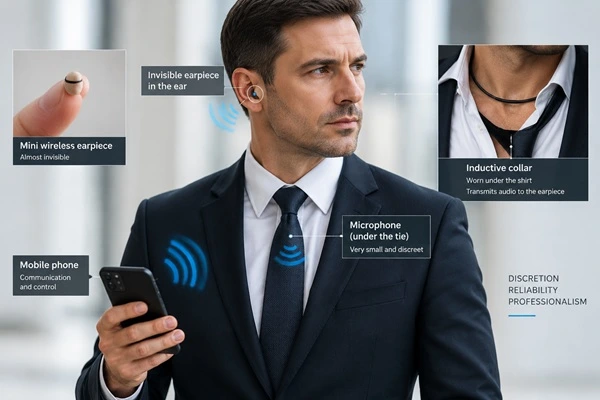 Invisible Micro Earpieces: Professional Communication Systems