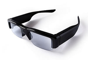 A spy glasses can record videos