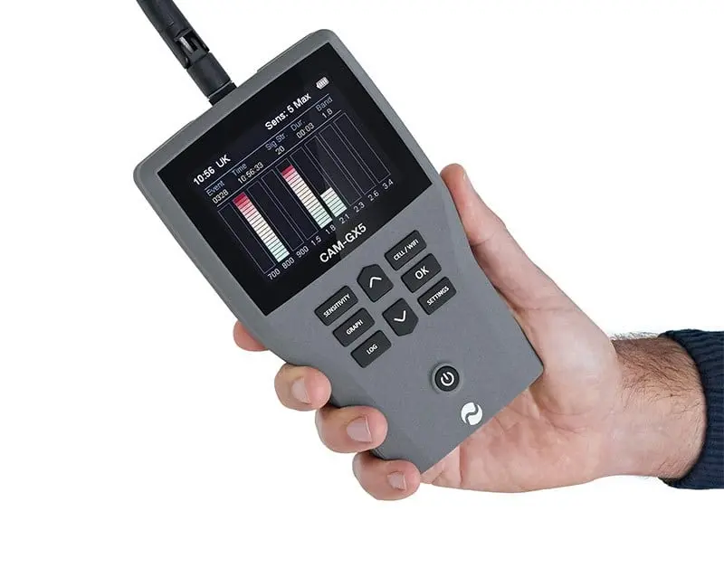 CAM-GX5 cellular and 5G detector