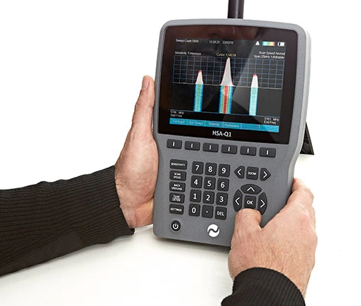 HSA-Q1 portable RF scanner