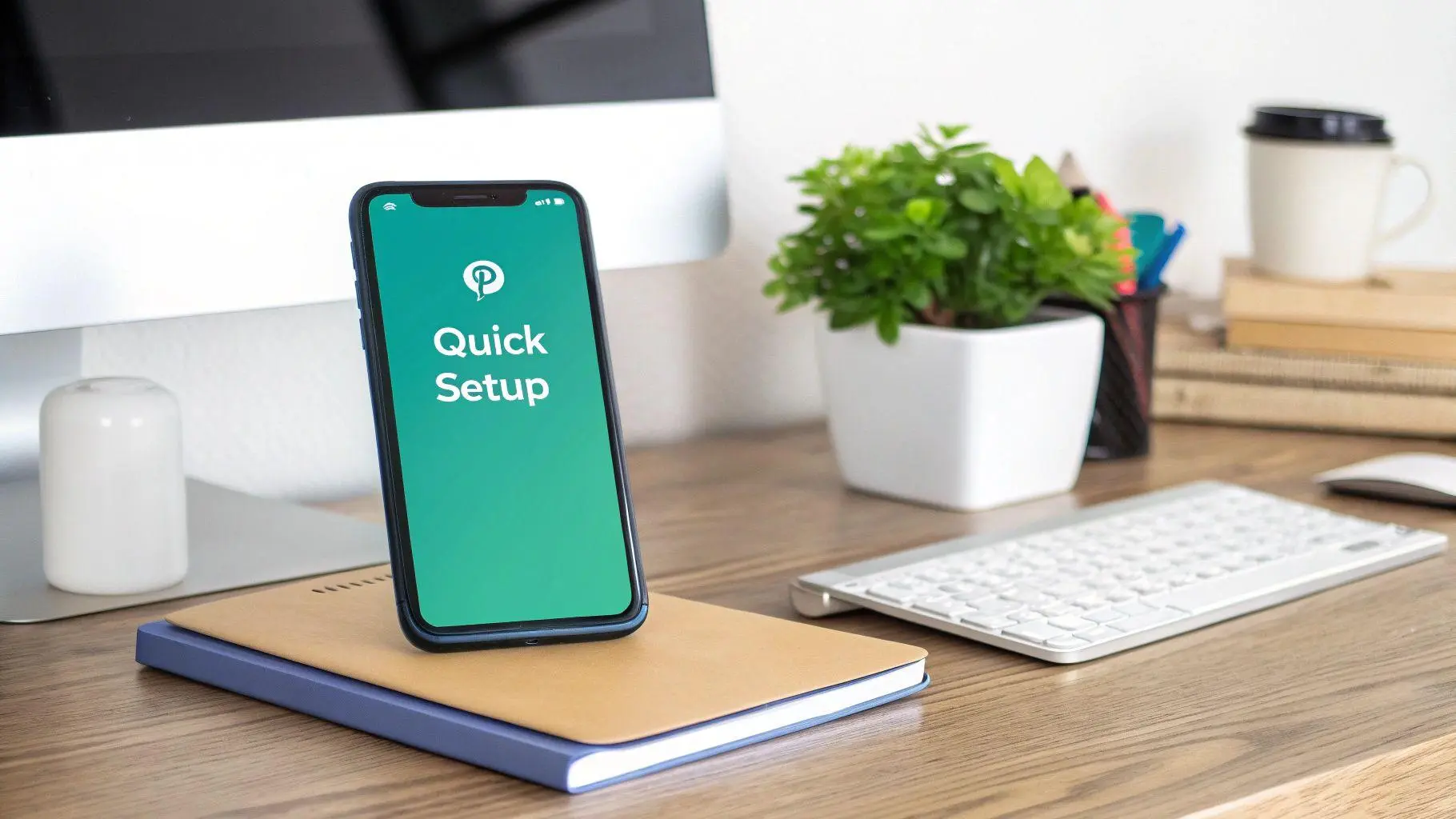 Preconfigured monitoring smartphone ready for immediate use