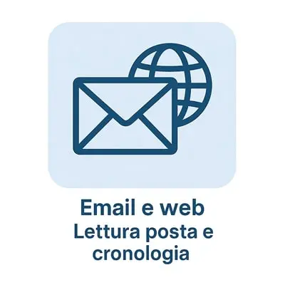 Email e Cronologia Web