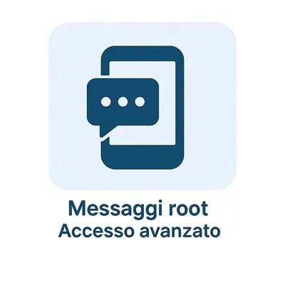 Messaggi root
