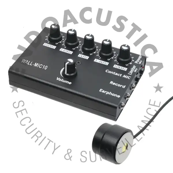 wall microphone for covert listening