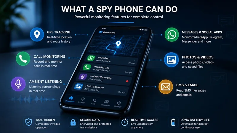Key features of a professional monitoring smartphone